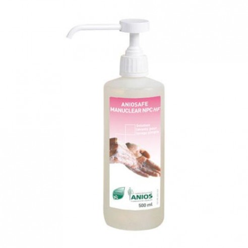 Savon Aniosafe Manuclear Haute Fréquence NPC 500 mL pompe | ADAM Orthopédie & Matériel Médical