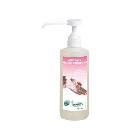 Savon Aniosafe Manuclear Haute Fréquence NPC 500 mL pompe | ADAM Orthopédie & Matériel Médical