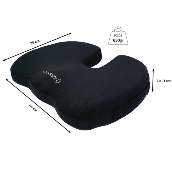 Coussin d'assise découpe sacrum | ADAM Orthopédie & Matériel Médical