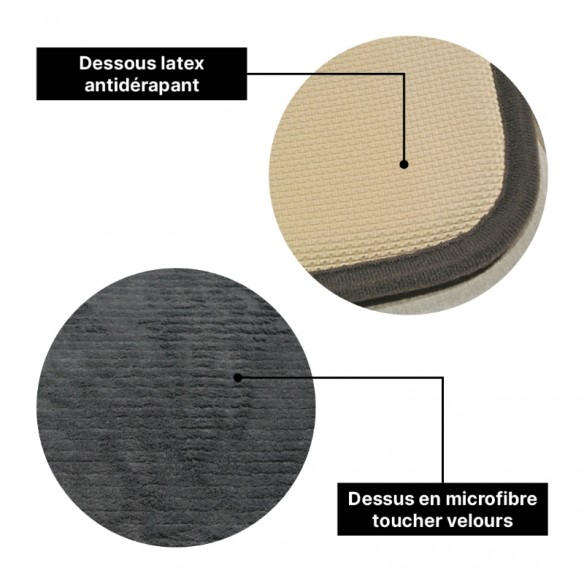 Tapis de sortie de bain et douche antidérapant à mémoire de forme Secure Soft | ADAM Orthopédie & Matériel Médical Tapis de sortie de bain et douche antidérapant à mémoire de forme Secure Soft | ADAM Orthopédie & Matériel Médical