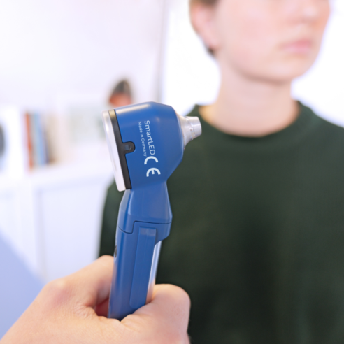 Otoscope Smartled Spengler X Luxamed Edition® Myrtille | ADAM Orthopédie & Matériel Médical