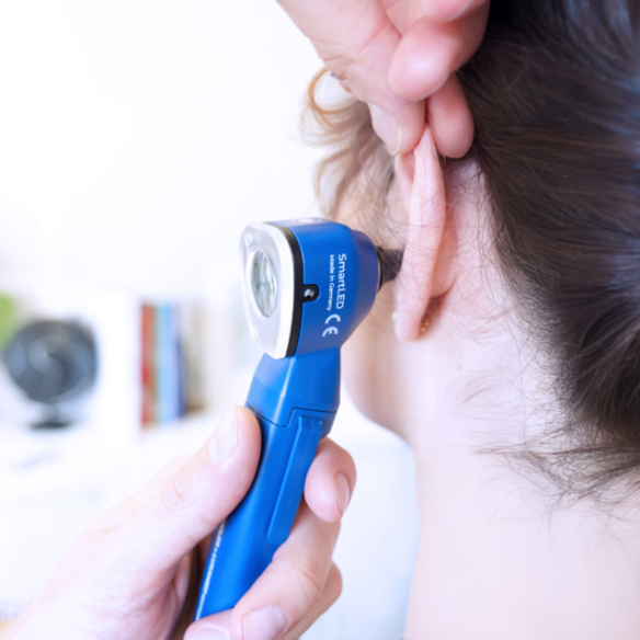 Otoscope Smartled Spengler X Luxamed Edition® Myrtille | ADAM Orthopédie & Matériel Médical