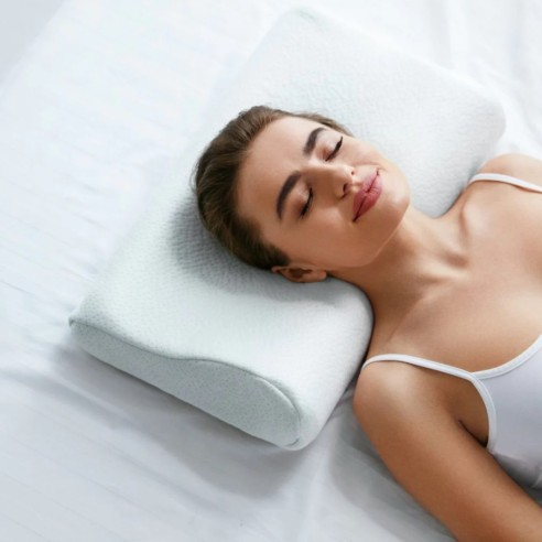 Oreiller cervical ergonomique Confort Plus | ADAM Orthopédie et Matériel Médical