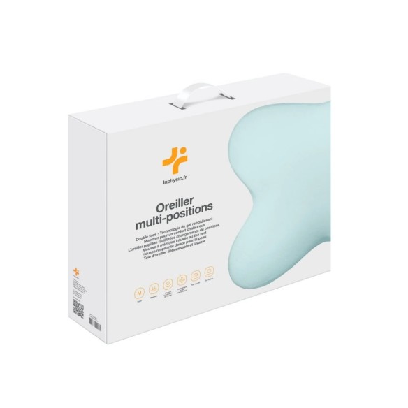 Oreiller Papillon Ergonomique Rafraîchissant MULTI-POSITIONS | ADAM Orthopédie et Matériel Médical