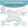 Oreiller Papillon Ergonomique à Mémoire de Forme | ADAM Orthopédie et Matériel Médical