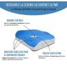 Coussin ergonomique d'assise INPHYSIO 4 - Adam Orthopédie 