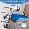 Coussin ergonomique d'assise INPHYSIO 5 - Adam Orthopédie 
