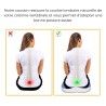 Coussin ergonomique d'assise INPHYSIO 6 - Adam Orthopédie 