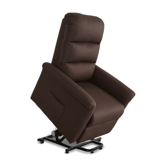 Fauteuil releveur 1 moteur Emile café | ADAM Orthopédie & Matériel Médical