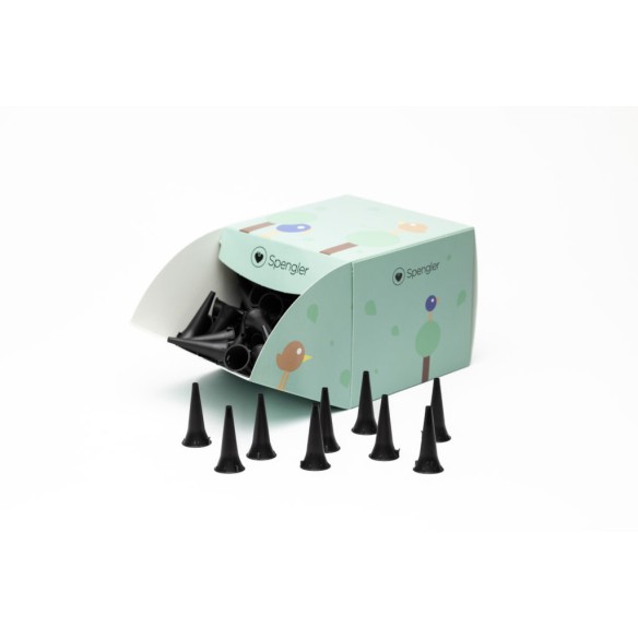 Spéculums auriculaires jetables enfant pour otoscope Ø2.5 mm | ADAM Orthopédie & Matériel Médical