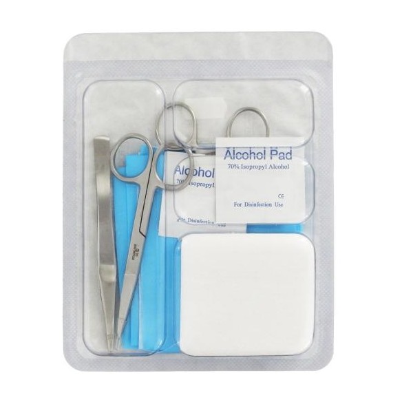 Set de Suture N°1 Stérile – Boîte de 5 Sets à Usage Unique | ADAM Orthopédie & Matériel Médical