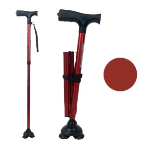 Canne de Marche Stable Pliable Stabilicane Embout 360° | Adam Orthopédie & Matériel Médical