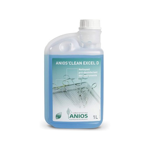Nettoyant et pré-désinfectant Anios’Clean Excel D 1 litre| ADAM Orthopédie & Matériel Médical