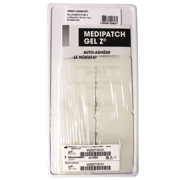 Feuille Médipatch Gel Z sur tissu 3 mm  Médical Z |  ADAM Orthopédie