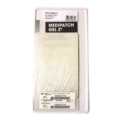 Feuille Médipatch Gel Z sur tissu 3 mm  Médical Z |  ADAM Orthopédie