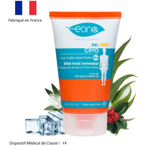 Gel Cryo EONA : Gel à effet froid immédiat à base d'huile essentielle de Gaulthérie pour apaiser les douleurs musculaires
