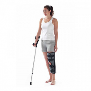 Attelle d'immobilisation cruro-jambière AT4 3 volets - Donjoy 2