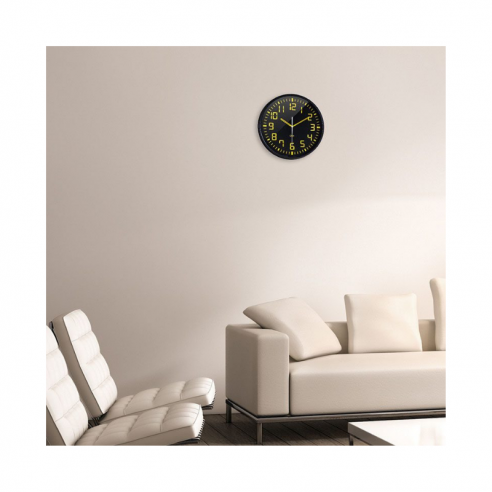 Horloge silencieuse Contraste