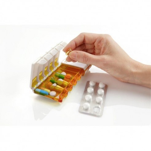 Pilulier semainier compact Tempo