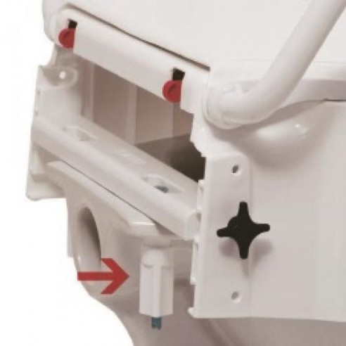 Rehausse WC ajustable 6, 10 ou 15 cm Aquatec AT900