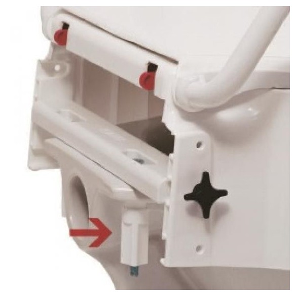 Rehausse WC ajustable 6, 10 ou 15 cm Aquatec AT900