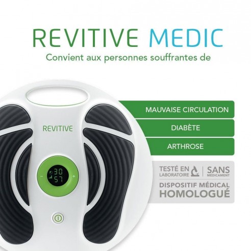 REVITIVE Stimulateur de circulation  ADAM Orthopédie & Matériel Médical