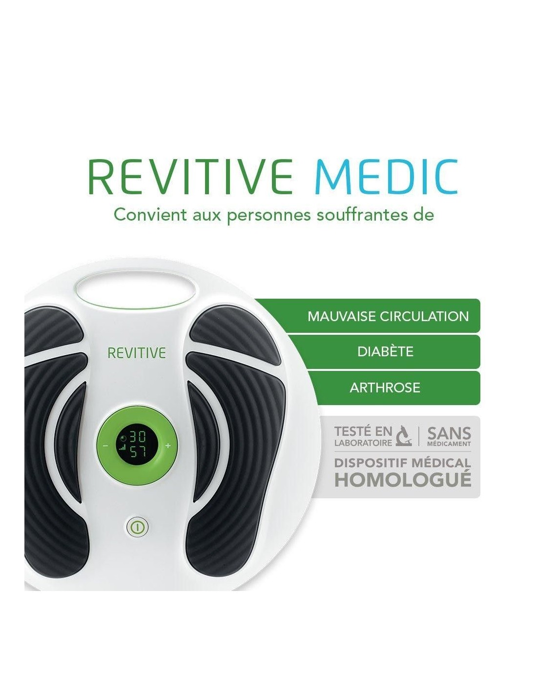 Revitive Medic Pharma : appareil pour circulation des jambes