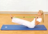Entraînement des biceps : Avec le corps complètement tendu.