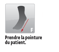 pointure du patient