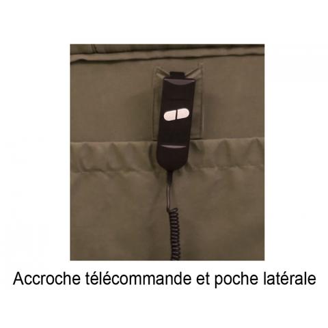 Fauteuil releveur Styléa 1 moteur - accroche télécommande + pochette latérale