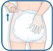 POSE DE LA PROTECTION ANATOMIQUE HARTMANN MOLICARE PREMIUM LADY PAD