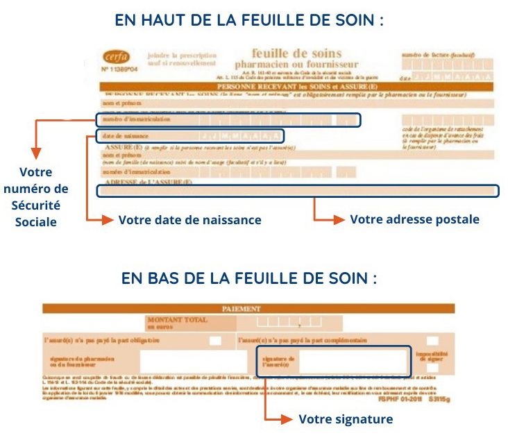 comment remplir une feuille de sois | ADAM Orthopédie & Matériel Médical